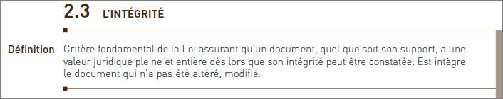 Fondation du Barreau (Guide) - Intégrité